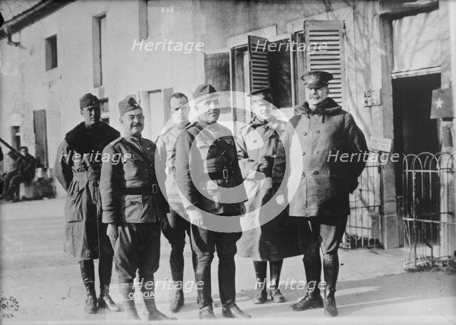 Maj. Gens. J.T. Dickman & C.T. Bailey, 11 Nov 1918. Creator: Bain News Service.