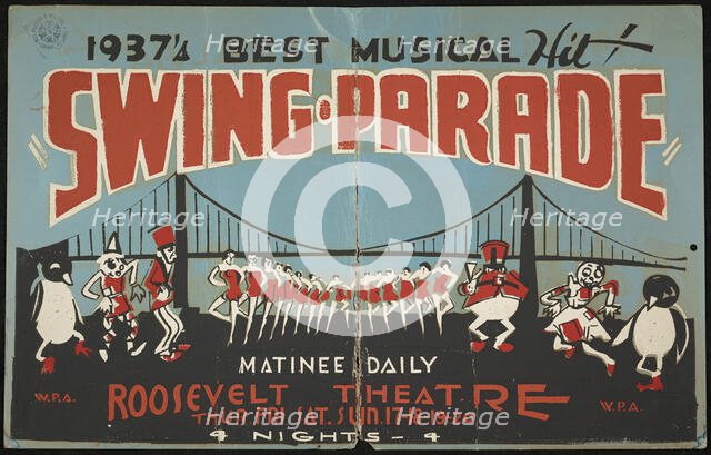 Swing Parade, [193-]. Creator: Unknown.