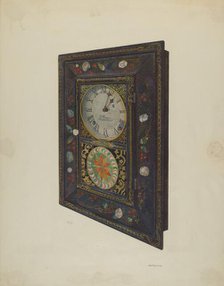 J.C. Brown Clock, probably 1940. Creator: William O. Fletcher.