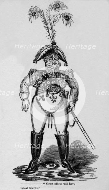 'Great offices will have Great talents', 1819. Creator: George Cruikshank.