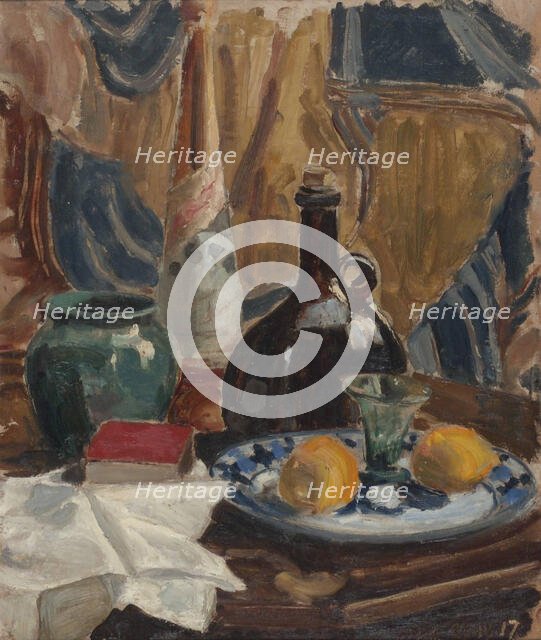 Still Life, 1917. Creator: Jorma Gallen-Kallela.