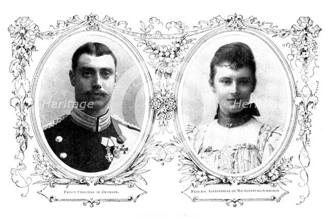 Royal Wedding at Cannes, 1898. Creators: Carl Sonne, Fritz Henschkel.