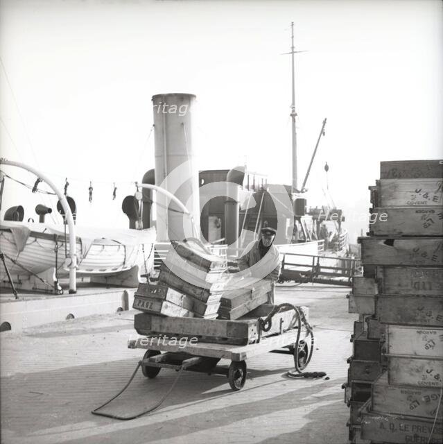 S.S Scillonian, Scilly Isles, c1955. Creator: Arthur Charles Kirby Ware.