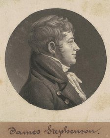 Joseph Hopper Nicholson, c. 1806. Creator: Charles Balthazar Julien Févret de Saint-Mémin.