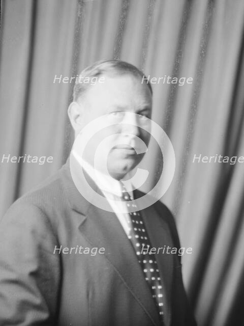 Jannings, Emil, Mr., portrait photograph, 1927 Creator: Arnold Genthe.