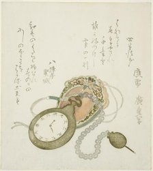 Pocket watch, c. 1823. Creator: Ando Hiroshige.