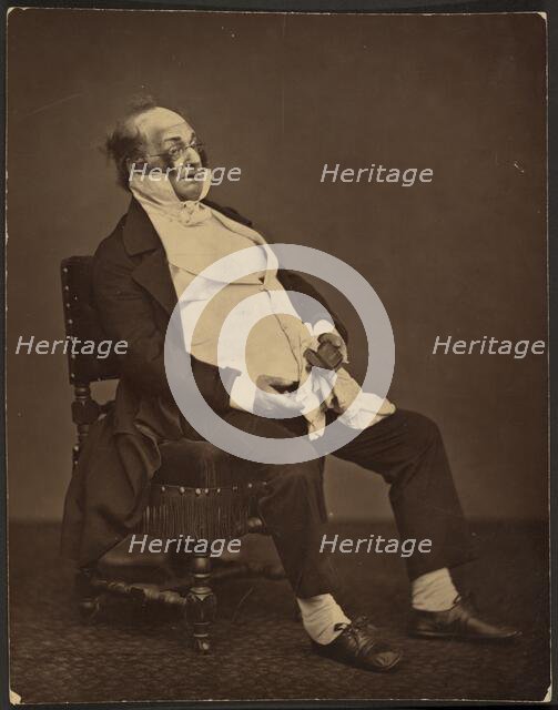 Henri Monnier, about 1875. Creator: Etienne Carjat.