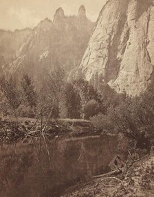 Cathedral Spires, Valley of the Yosemite, 1872. Creator: Eadweard J Muybridge.