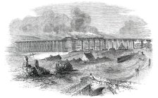 The Landore Viaduct, near Swansea, 1850. Creator: Unknown.