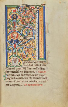 Initial F: The Tree of Jesse; Stammheim Missal, probably 1170s. Creator: Unknown.