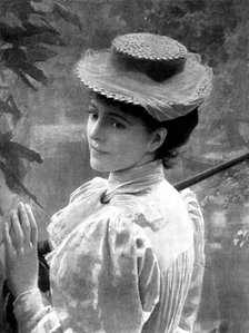 Ye Compleat Angler. -  by Lucien Davis, R.I., 1898. Creator: Unknown.