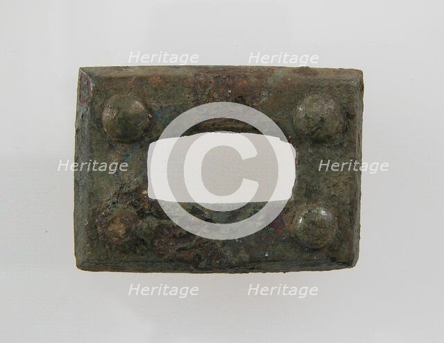 Rectangular Plaque, Frankish, 500-700. Creator: Unknown.