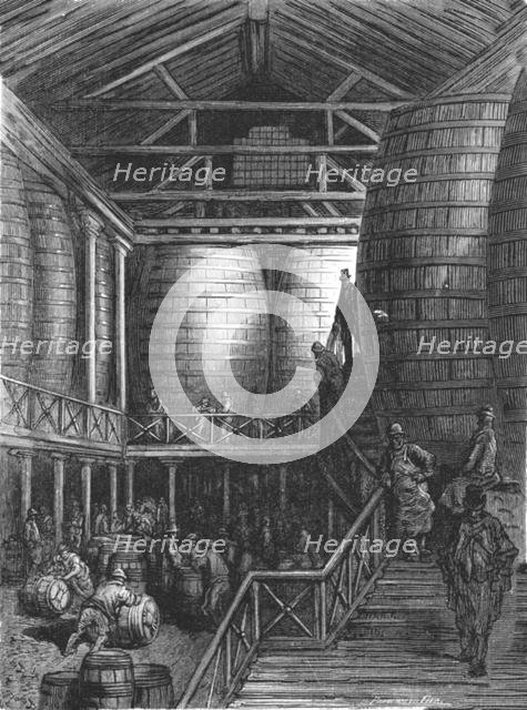 'The Great Vats', 1872.  Creator: Gustave Doré.