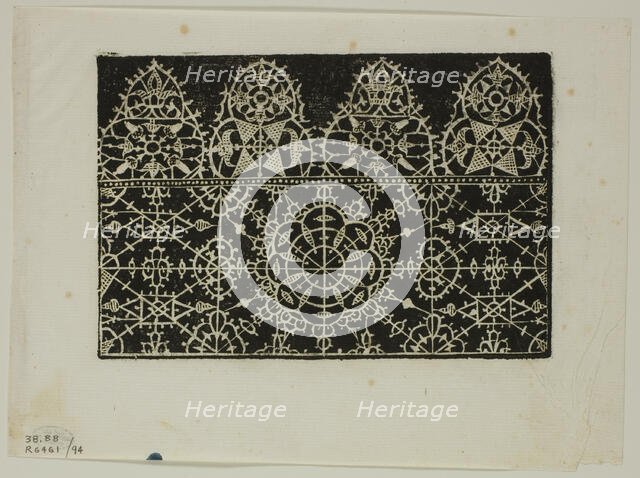 Leaf from Crown of Noble and Virtuous Women, 1591, assembled into portfolio 1937. Creator: Cesare Vecellio.