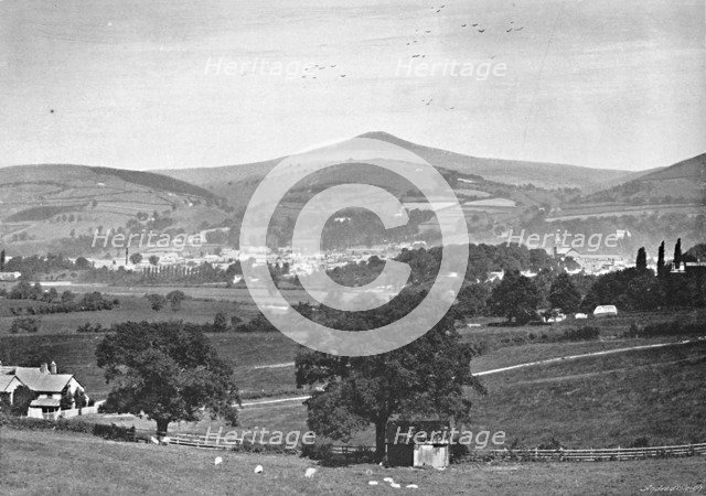 'Abergavenny', c1896. Artist: RI Houlson.