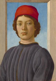 Portrait of a Youth, c. 1485. Creator: Filippino Lippi.