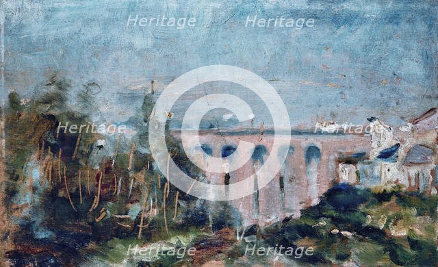 Le Viaduc du Castelviel a Albi, 1880. Creator: Toulouse-Lautrec, Henri, de (1864-1901).