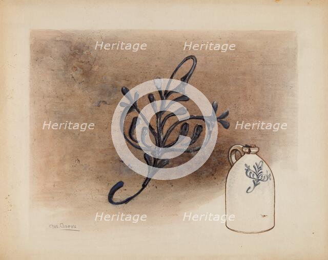 Jug, c. 1937. Creator: Charles Caseau.