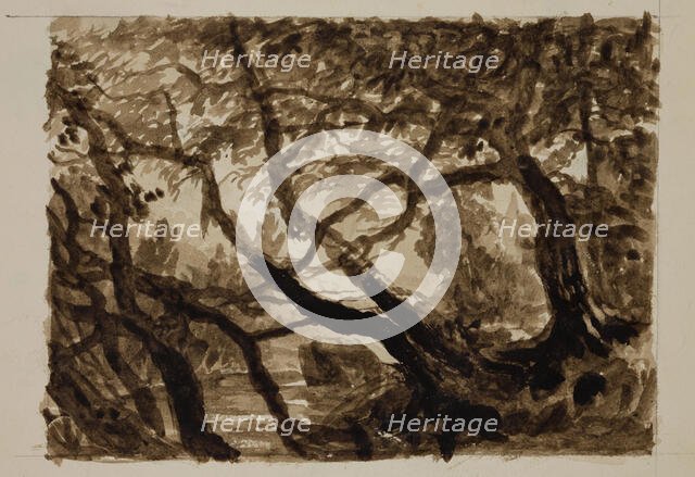 Landscape, c1820-1848. Creator: Thomas Cole.