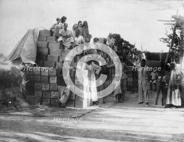 Coconut production, India, 20th century. Artist: Unknown