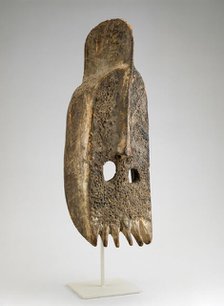 Mask, Nigeria, Late 19th century. Creator: Unknown.