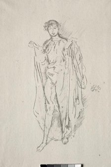 The Girl. Creator: James McNeill Whistler (American, 1834-1903).