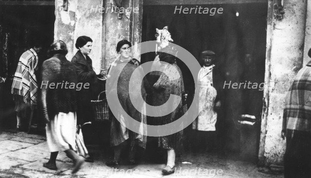 Warsaw Ghetto, Poland, World War II, 1940-1945. Artist: Unknown