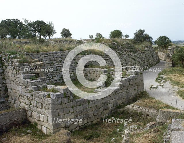 Troy VI stratum, Troy, Turkey, Bronze Age, 1900-1300 BC (2000). Creator: Unknown.