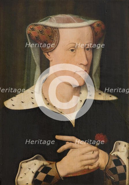 Jacoba of Bavaria, Countess of Holland and Zeeland, 1490-1556. Creator: Jan Mostaert.