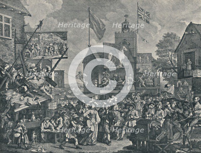 'Southwark Fair, 1733', (1920). Artist: William Hogarth.