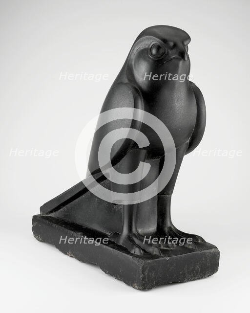 Statue of Horus, Egypt, Ptolemaic Period (332-30 BCE). Creator: Unknown.