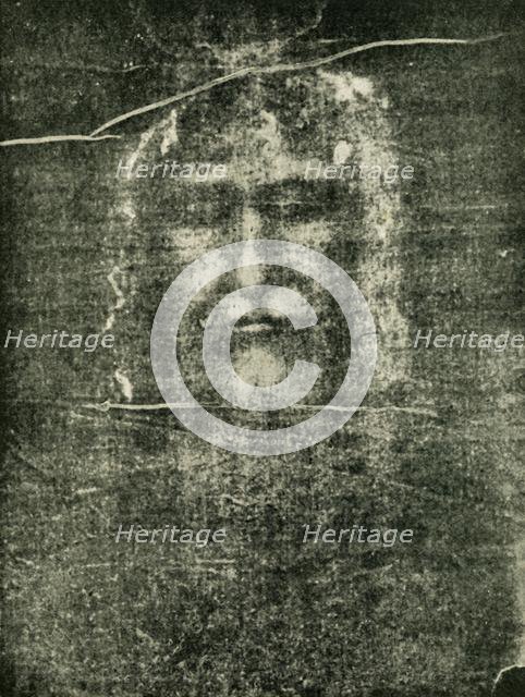 'Is The Visible Image Upon The Holy Shroud A Photograph Of Christ?', 1902. Creator: Unknown.