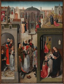 Scenes from the Life of Saint Catherine, Between 1475 and 1500.