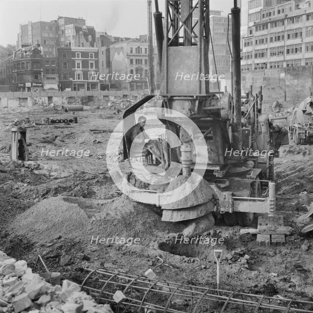Barbican, City of London, Greater London Authority, 26/10/1964. Creator: John Laing plc.