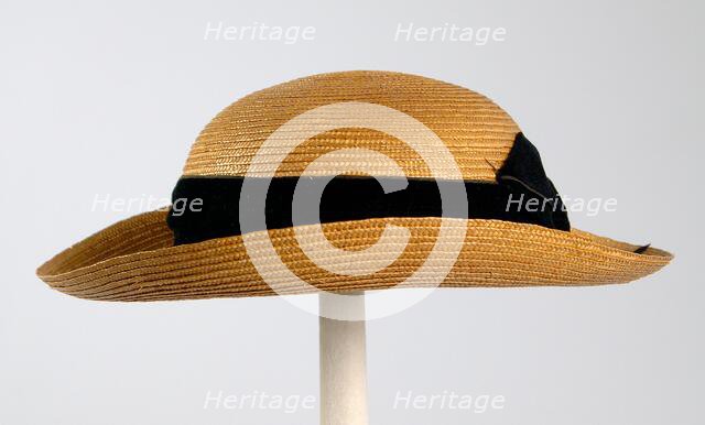 Sailor hat, American, ca. 1880. Creator: Balch, Price & Company.