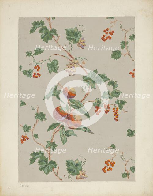 Wall Paper, c. 1937. Creator: Lee Hager.