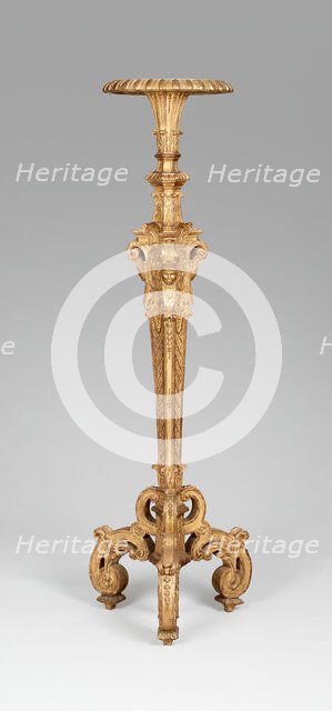 Stand for Candelabrum (Torchère), France, 1685/90. Creator: Unknown.