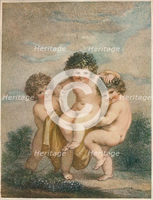 'Bacchanals', 1903. Artist: Francesco Bartolozzi.