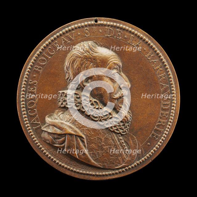 Jacques Boyceau de la Barauderie, c. 1562-1633/1638, [obverse], 1624. Creator: Abraham Dupre.