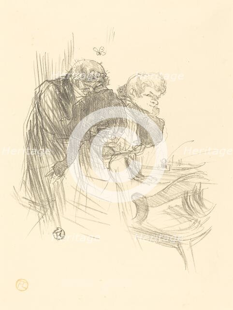 Les vieux papillons, 1895. Creator: Henri de Toulouse-Lautrec.
