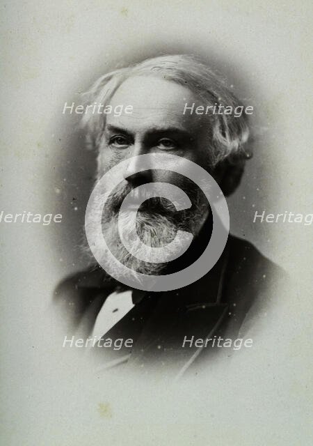 Sir Samuel Wilks, 1881. Creator: George Milner Gibson Jerrard.