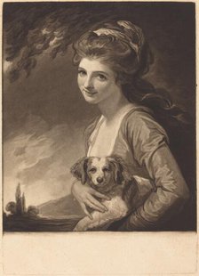 Lady Hamilton as Nature, published 1784. Creator: John Raphael Smith.
