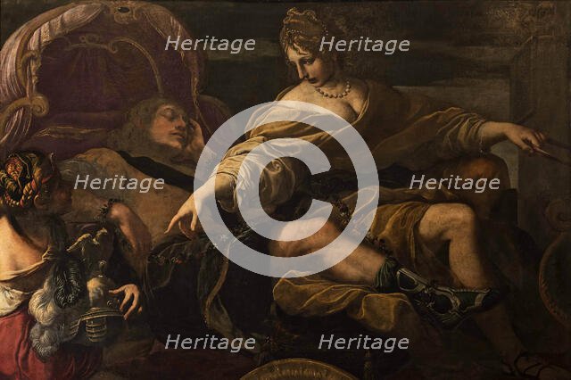 Rinaldo and Armida, First half of the 17th century. Creator: Tiarini, Alessandro (1577-1668).