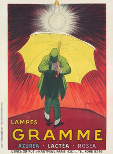 Lampes Gramme , 1924. Creator: D'Ylen, Jean (1886-1938).