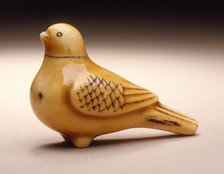 Pigeon-Shaped Flute, Mid-19th century. Creator: Ohara Mitsuhiro.