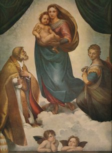 'The Sistine Madonna', 1512, (1911). Artist: Raphael.