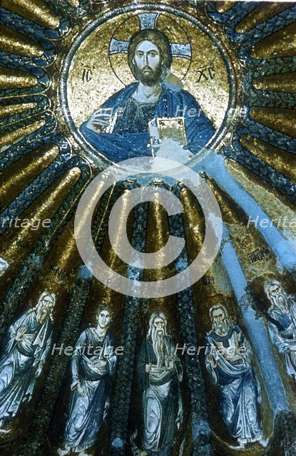 'Christ Pantocrator', c1310-c1320. Artist: Unknown