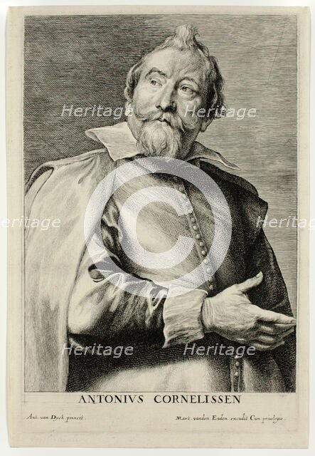 Anton Cornelissen, 1630/45. Creator: Lucas Vorsterman.