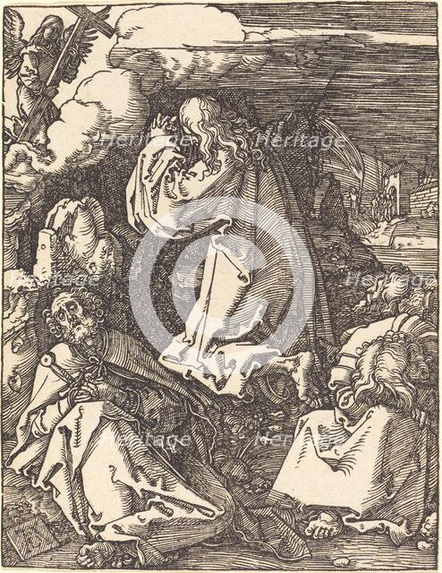 Christ on the Mount of Olives, probably c. 1509/1510. Creator: Albrecht Durer.