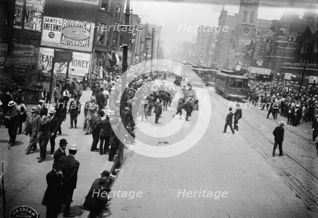 Convention crowd, Chicago, 1912. Creator: Bain News Service.
